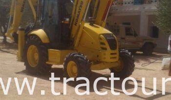 À vendre Tractopelle Komatsu WB93R avec marteau piqueur Montabert C36 (2021) complet