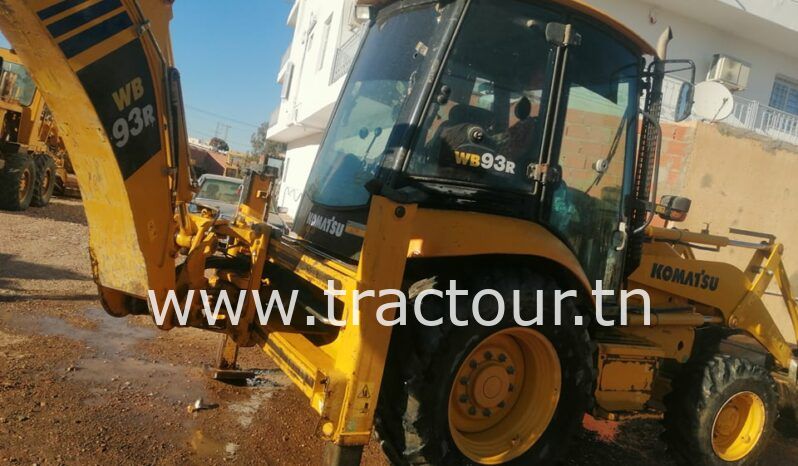 À vendre Tractopelle Komatsu WB93R avec marteau piqueur Montabert C36 (2021) complet