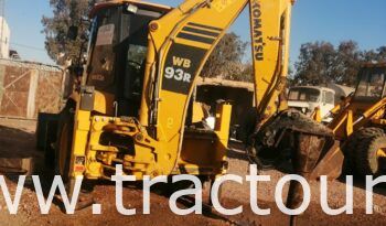 À vendre Tractopelle Komatsu WB93R avec marteau piqueur Montabert C36 (2021) complet