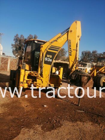 À vendre Tractopelle Komatsu WB93R avec marteau piqueur Montabert C36 (2021) complet