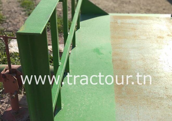 À vendre Semi remorque agricole Porte char – plateau – 3 tonnes complet