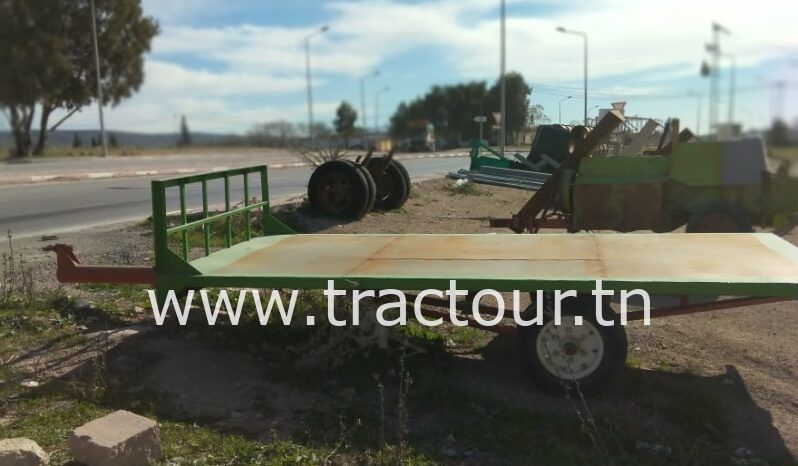 À vendre Semi remorque agricole Porte char – plateau – 3 tonnes complet