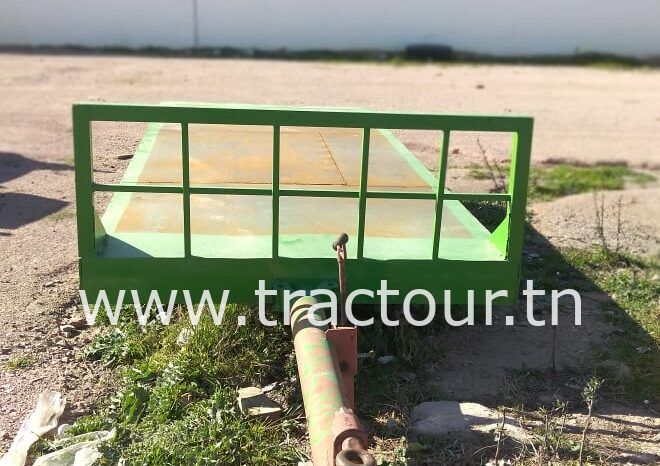 À vendre Semi remorque agricole Porte char – plateau – 3 tonnes complet
