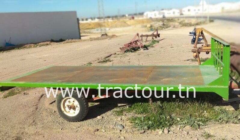 À vendre Semi remorque agricole Porte char – plateau – 3 tonnes complet