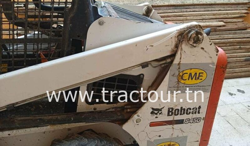 À vendre Chargeuse compacte avec godet Bobcat S450 (2017) complet