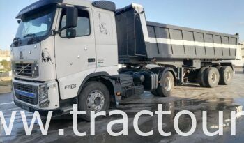 À vendre Tracteur TP Volvo FH 400 avec semi remorque benne Sicame complet