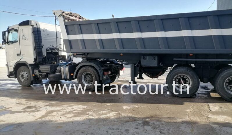 À vendre Tracteur TP Volvo FH 400 avec semi remorque benne Sicame complet