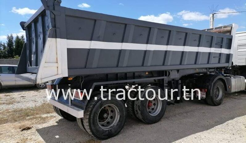 À vendre Tracteur TP Volvo FH 400 avec semi remorque benne Sicame complet