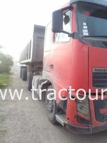 À vendre Tracteur Volvo FH 400 avec semi remorque benne TP Tunicom complet