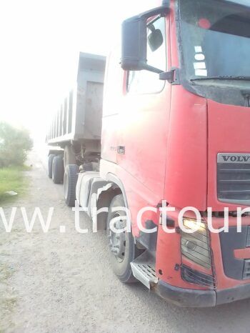 À vendre Tracteur Volvo FH 400 avec semi remorque benne TP Tunicom complet