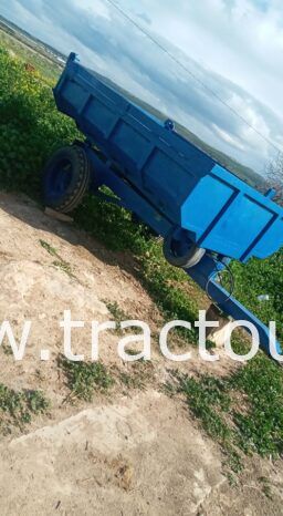 À vendre Semi remorque agricole benne avec carte grise complet
