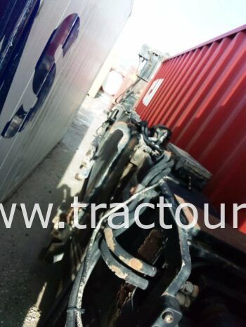 À vendre Chariot élévateur diesel Caterpillar moteur V8 avec multifonctions fourchette et spreader complet