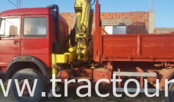 À vendre Camion plateau Fiat Iveco 190-35 avec grue complet
