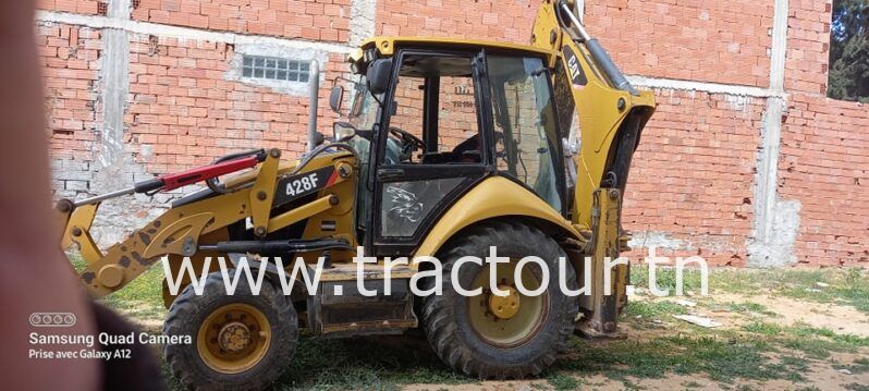 À vendre Tractopelle Caterpillar 428F (2013) complet