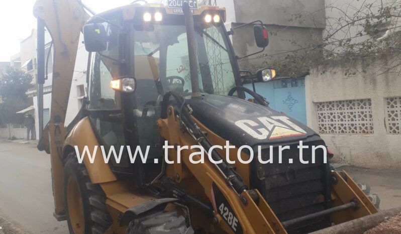 À vendre Tractopelle Caterpillar 428 E (2011) complet