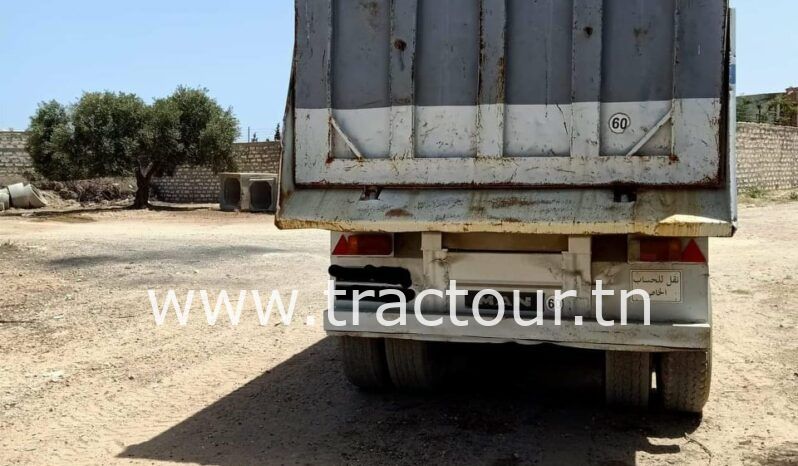 À vendre camion Man TGA 19.360 avec semi remorque benne TP Tunicom (2008) complet