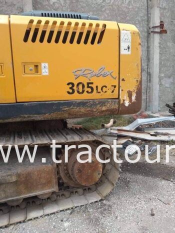À vendre Pelle sur chenilles avec godet Hyundai Robex 305 LC-7 (2012) complet