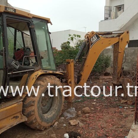 À vendre Tractopelle Caterpillar 428 C complet