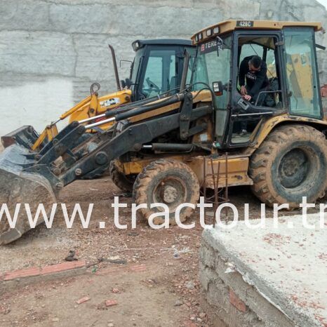 À vendre Tractopelle Caterpillar 428 C complet