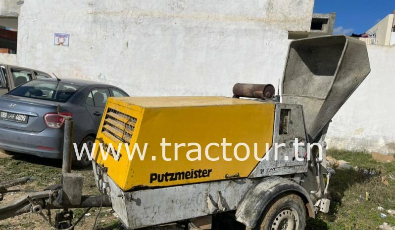 À vendre Pompe à béton 3 cylindres Putzmeister M740 complet