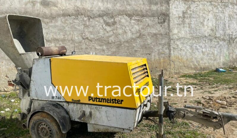 À vendre Pompe à béton 3 cylindres Putzmeister M740 complet