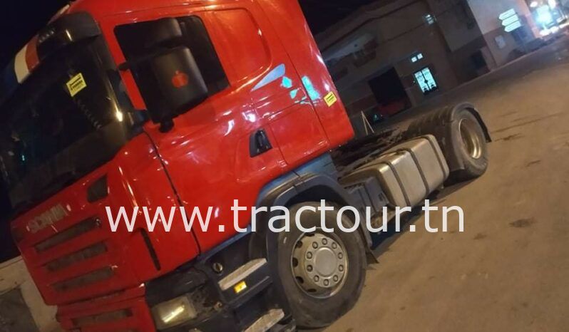 À vendre Tracteur routier Scania R380 avec soufflet (2008) complet