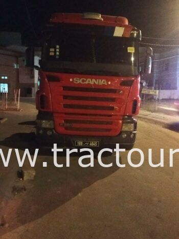 À vendre Tracteur routier Scania R380 avec soufflet (2008) complet