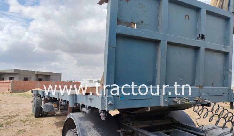 À vendre Semi remorque plateau Comecab 2 essieux BPW (1998) complet