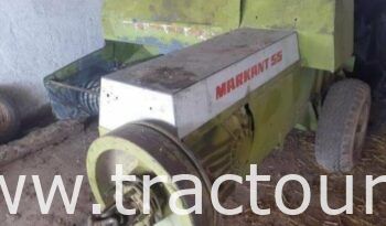 À vendre Moissonneuse batteuse Fahr M1102 avec Presse à paille Claas Markant 55 complet