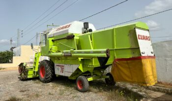 À vendre Moissonneuse batteuse à trémie et vis Claas Dominator 76 (1986) complet
