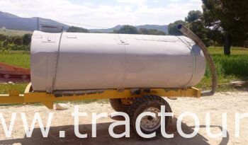 À vendre Semi remorque agricole citerne 5000 Litres complet