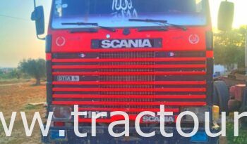 À vendre Tracteur Scania 113H 310 avec semi remorque benne TP complet