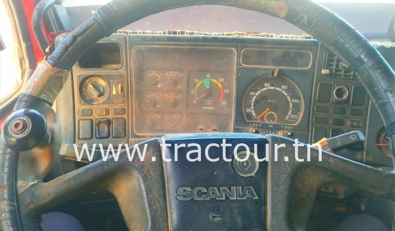 À vendre Tracteur Scania 113H 310 avec semi remorque benne TP complet