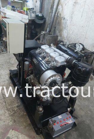À vendre Groupe électrogène 4 cylindres Deutz type F4L912 génératrice Leroy Somer 42 kVA 60 A complet