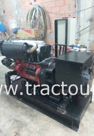 À vendre Groupe électrogène 4 cylindres Deutz type F4L912 génératrice Leroy Somer 42 kVA 60 A complet