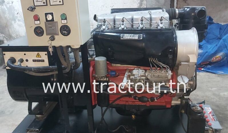 À vendre Groupe électrogène 4 cylindres Deutz type F4L912 génératrice Leroy Somer 42 kVA 60 A complet