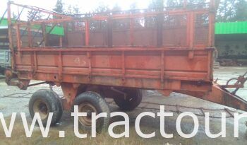 À vendre Semi remorque agricole épandeur à fumier complet