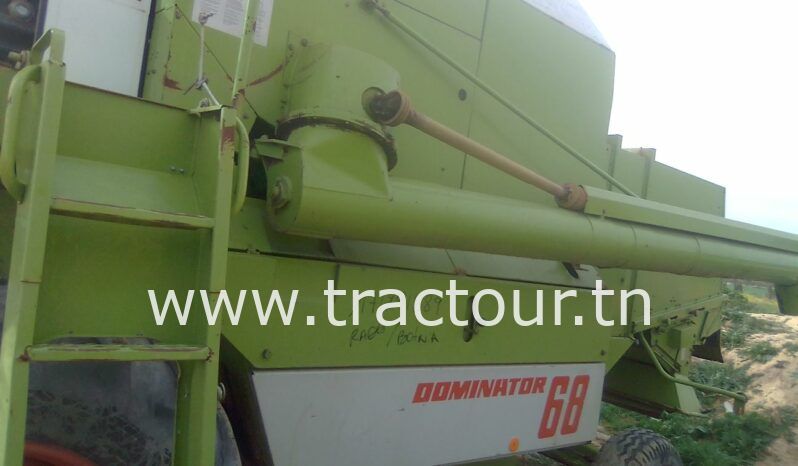 À vendre Moissonneuse batteuse à trémie et vis Claas Dominator 68 complet