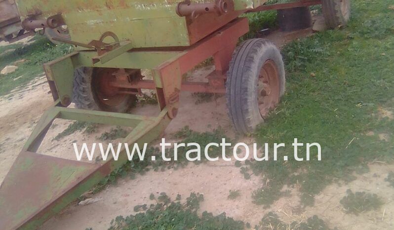 À vendre Remorque agricole double essieux complet