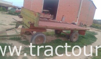 À vendre Remorque agricole double essieux complet