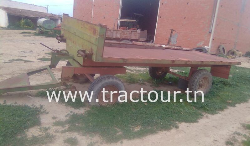 À vendre Remorque agricole double essieux complet