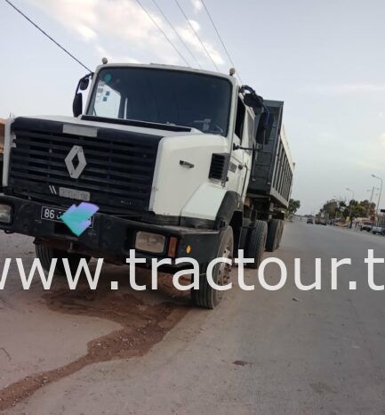 À vendre Tracteur Renault CLM 385 avec semi remorque benne TP  Tunicom complet