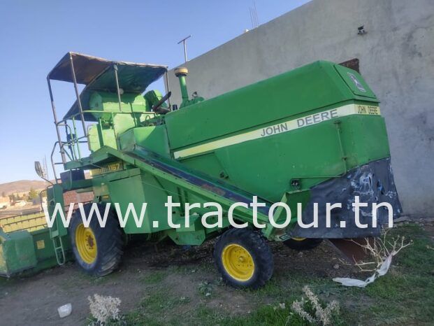 À vendre Moissonneuse batteuse à sacs بالشكارة John Deere 1157 complet