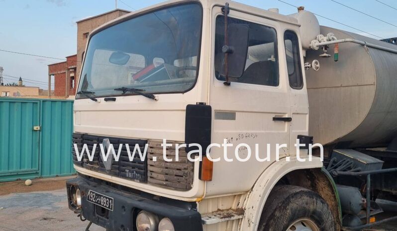 À vendre Camion avec répandeuse à bitume Renault G260 complet