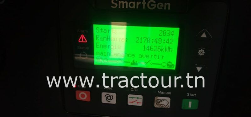 À vendre Groupe électrogène 3 cylindres 25 kVA – 38 A – 380V complet