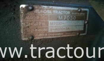 À vendre Tracteur Kubota M7030 complet