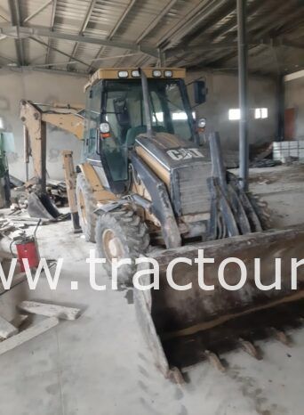 À vendre Tractopelle Caterpillar 424D (2004) complet
