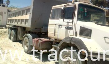 À vendre Tracteur Renault CLM 385  avec semi remorque benne TP complet