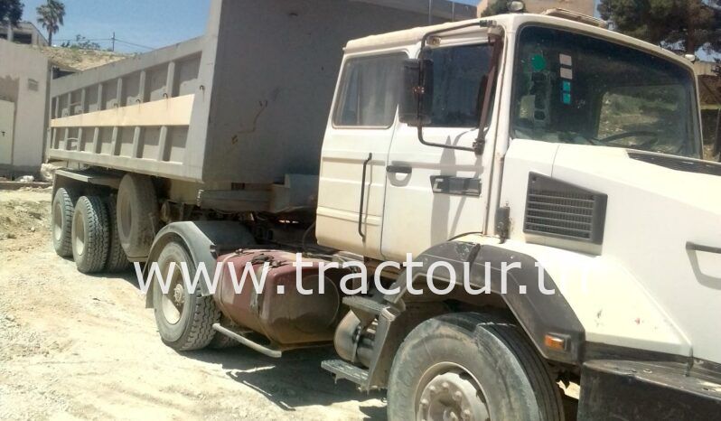 À vendre Tracteur Renault CLM 385  avec semi remorque benne TP complet