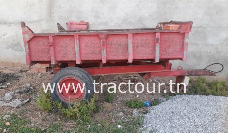 À vendre Semi remorque agricole benne 5 tonnes avec carte grise complet